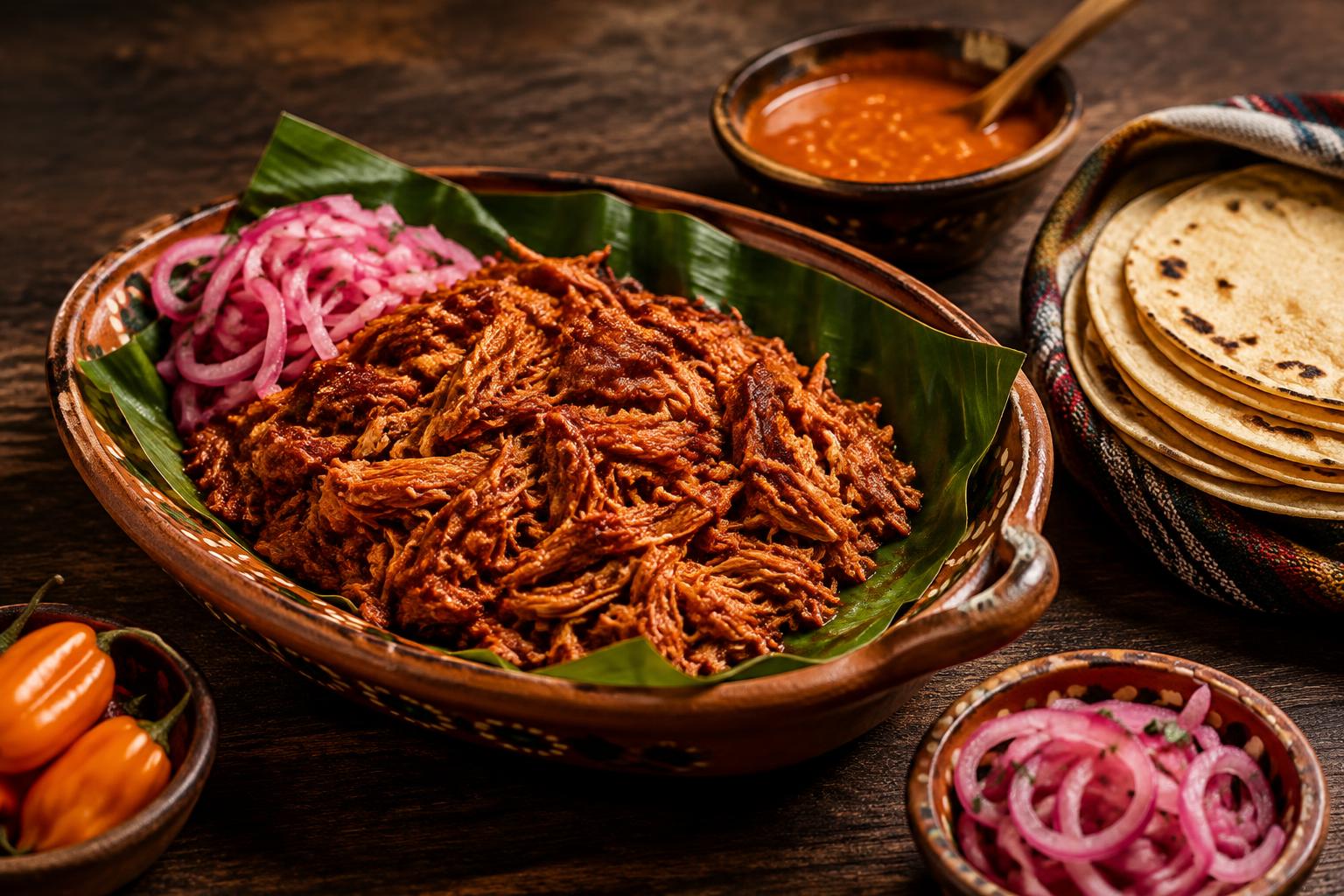 Helgens bord: cochinita pibil från Yucatán