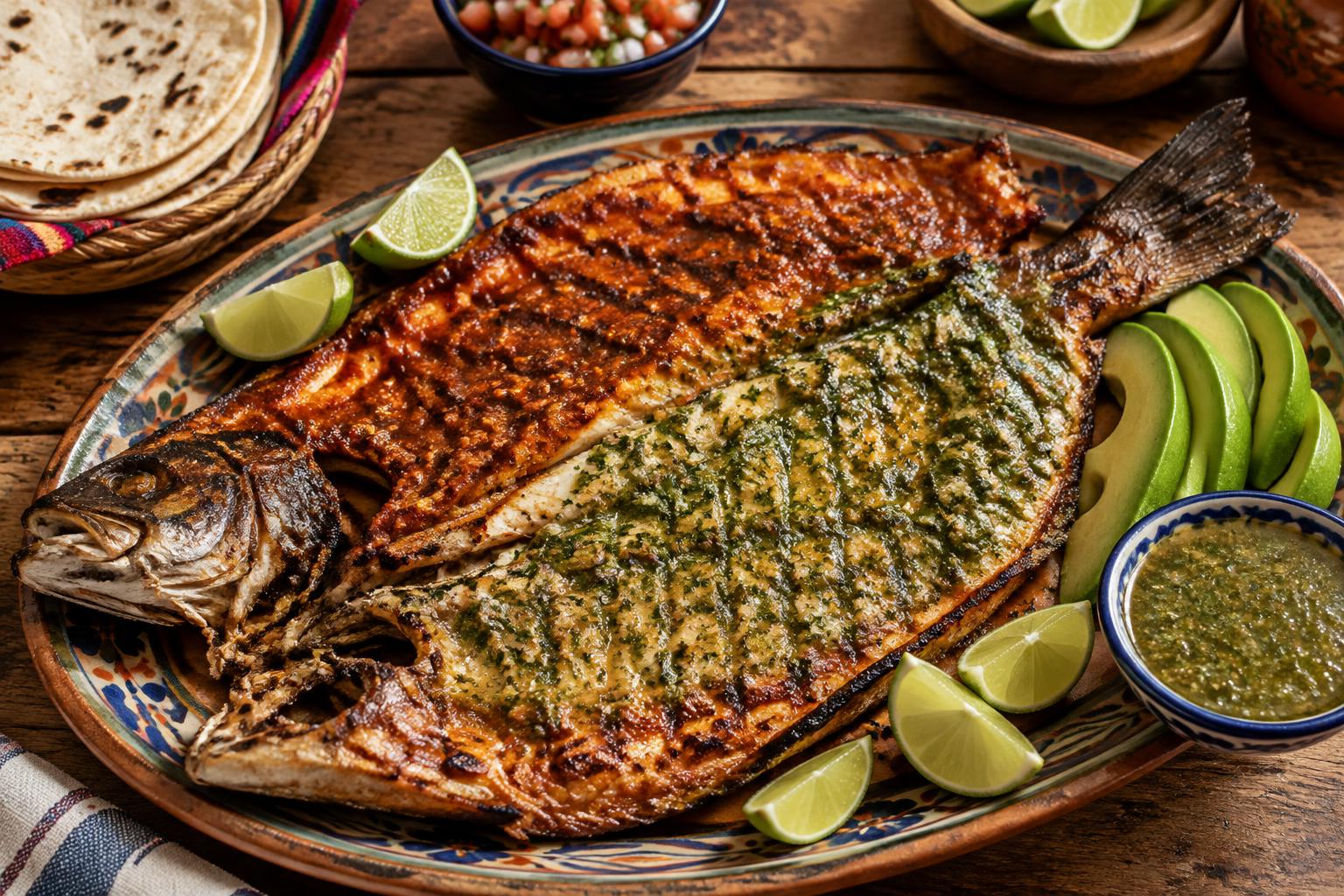 Helgens bord: pescado a la talla, grillad hel fisk